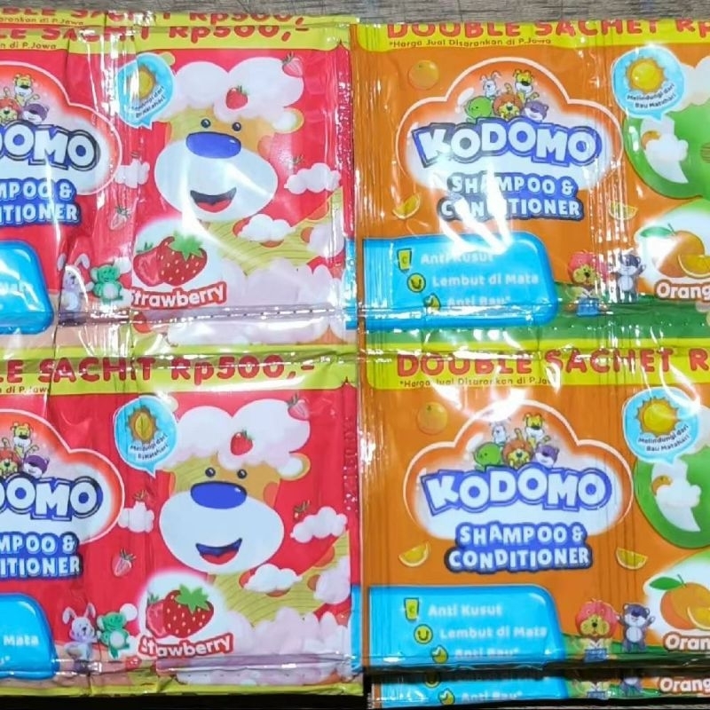 shampo anak bayi kodomo isi 24 pcs shampo