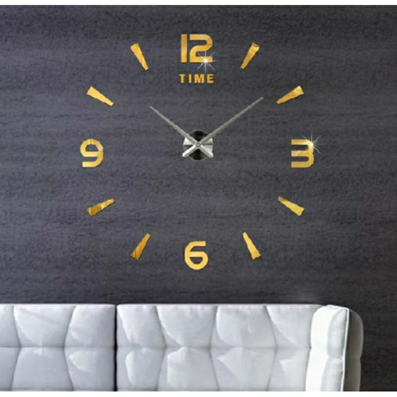 Exlusive Jam dinding Jumbo 80 150CM Jam Dinding Tempel Besar Aesthetic