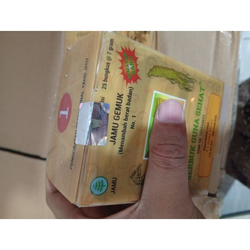 

jamu gemu menambah berat badan no 1 serbuk guna sehat GS NO 1