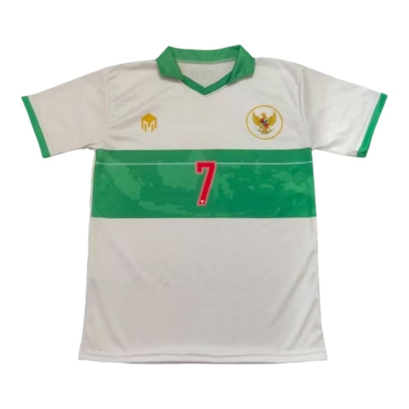 Jersey Bola Retro Timnas Indonesia Away 2021Full Printing