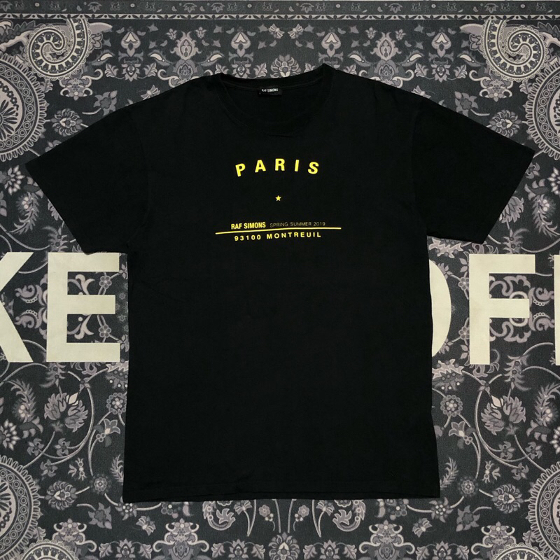 kaos raf simons tour