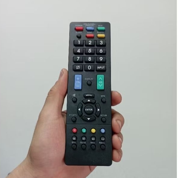 Remote Remot TV Universal Tanpa Setting Sharp Aquos GB225WJSA GB076WJSA GB291WJSA GB224WJSA GB353WJS