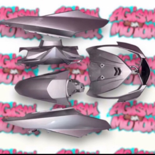 body set halus beat fi silver glossy / body halus beat fi 2012-2016 / beat fi