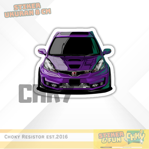 

Stiker Sticker Vinyl Laminasi Glosy HONDA JAZZ GE8 Vol 6