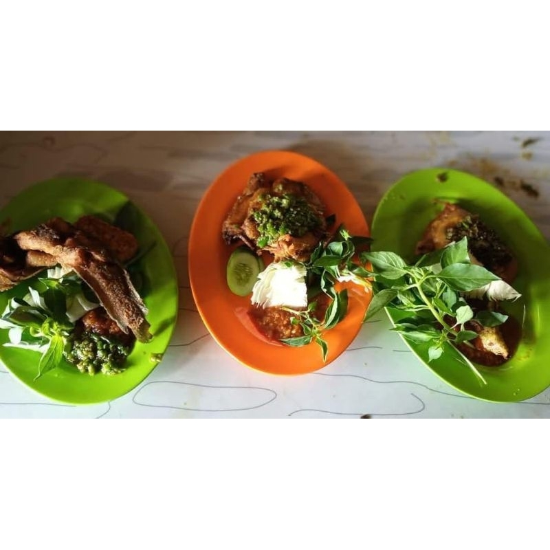 Ayam Penyet Sambal Ijo