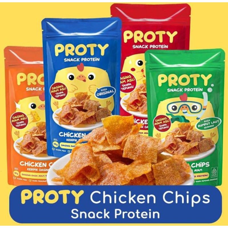 

PROTY Chicken Chips Snack Protein