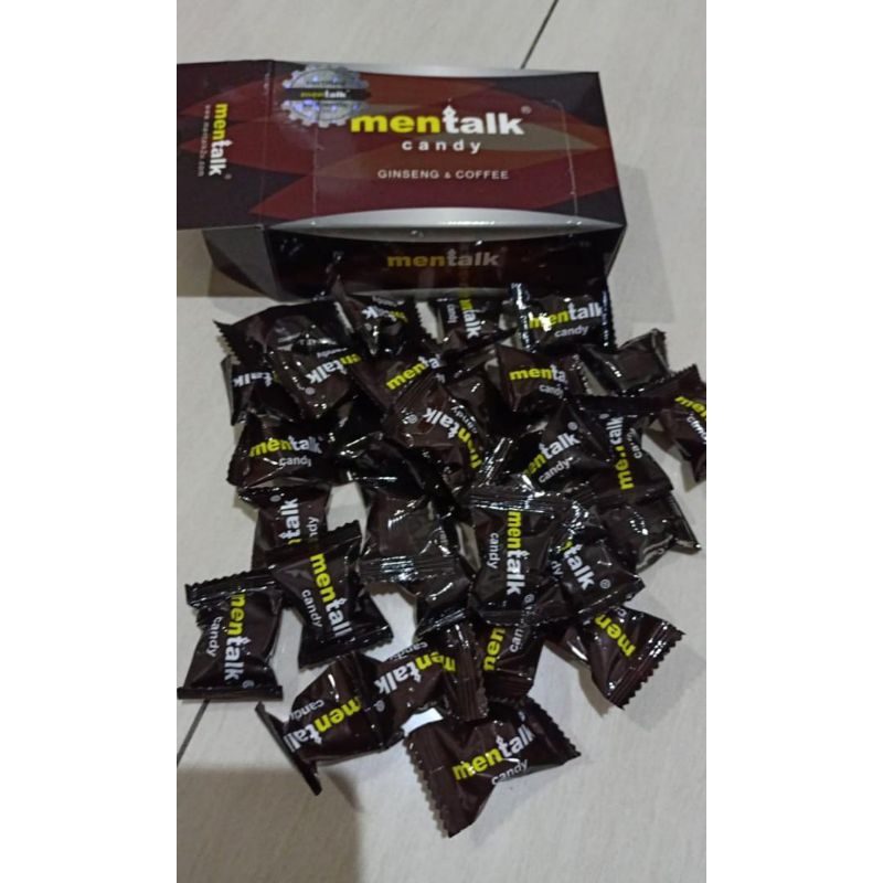 

Permen Ginseng X Coffee Mentalx Candy Original 1 Box 30 Pcs