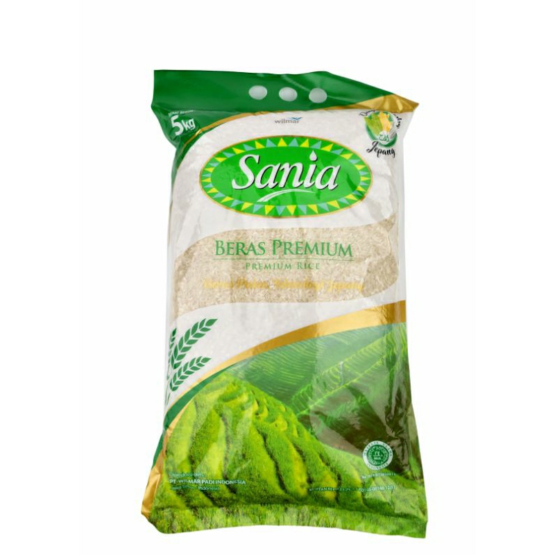

beras Sania premium 5kg by pasar Tasik online