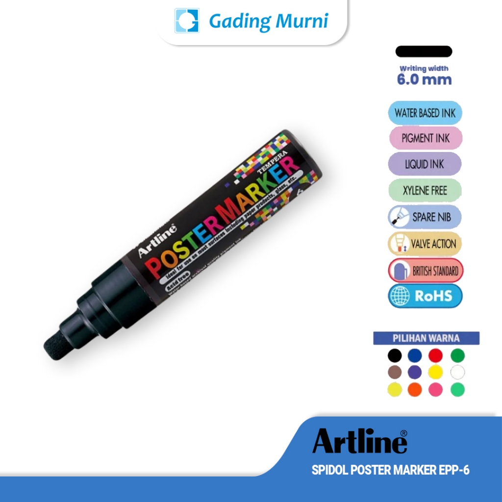 

SPIDOL POSTER MARKER ARTLINE EPP 6