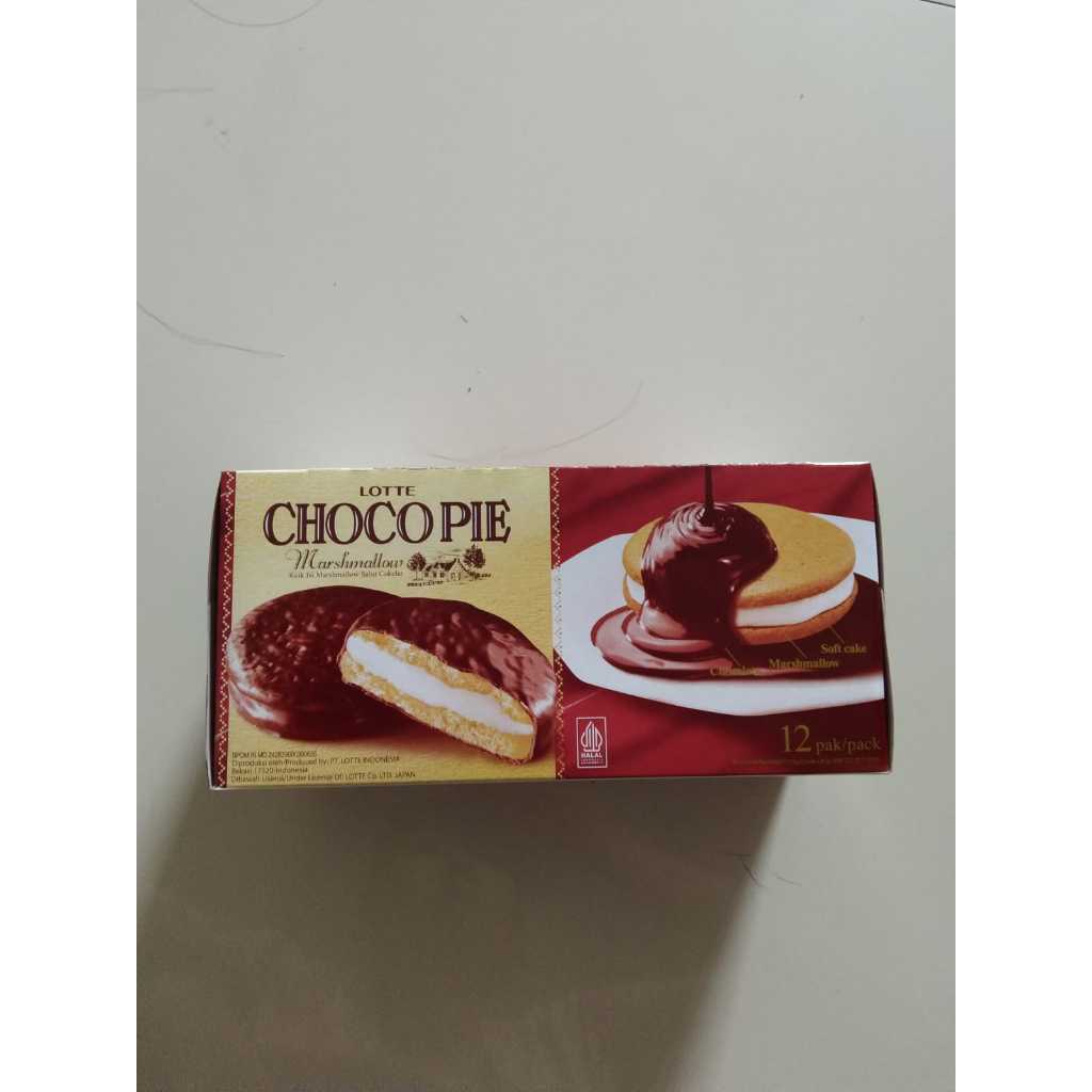 

ADR TERMURAH LOTTE CHOCO PIE / BISKUIT CHOCOPIE COKLAT / SOFTCAKE MARSHMALLOW MURAH / SNACK COKELAT
