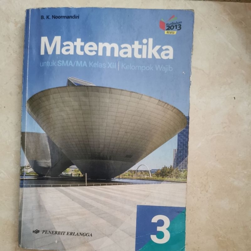 buku Matematika kelas 12 Erlangga