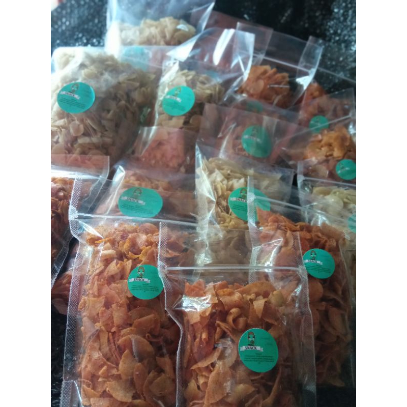 

citruk gurih renyah pedas dan non pedas