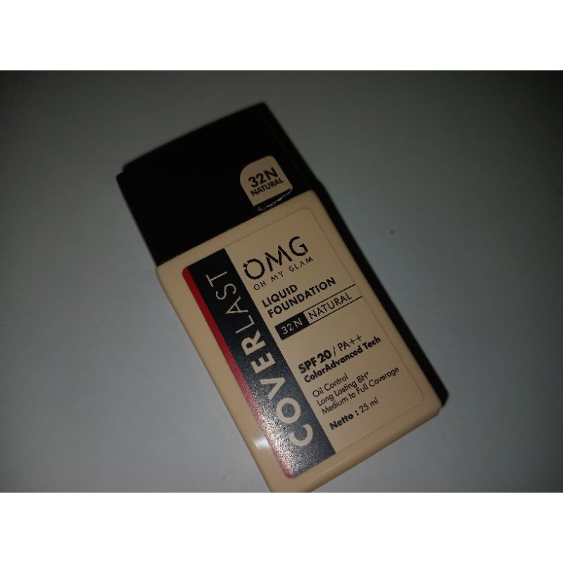 Preloved liquid foundation omg shade natural