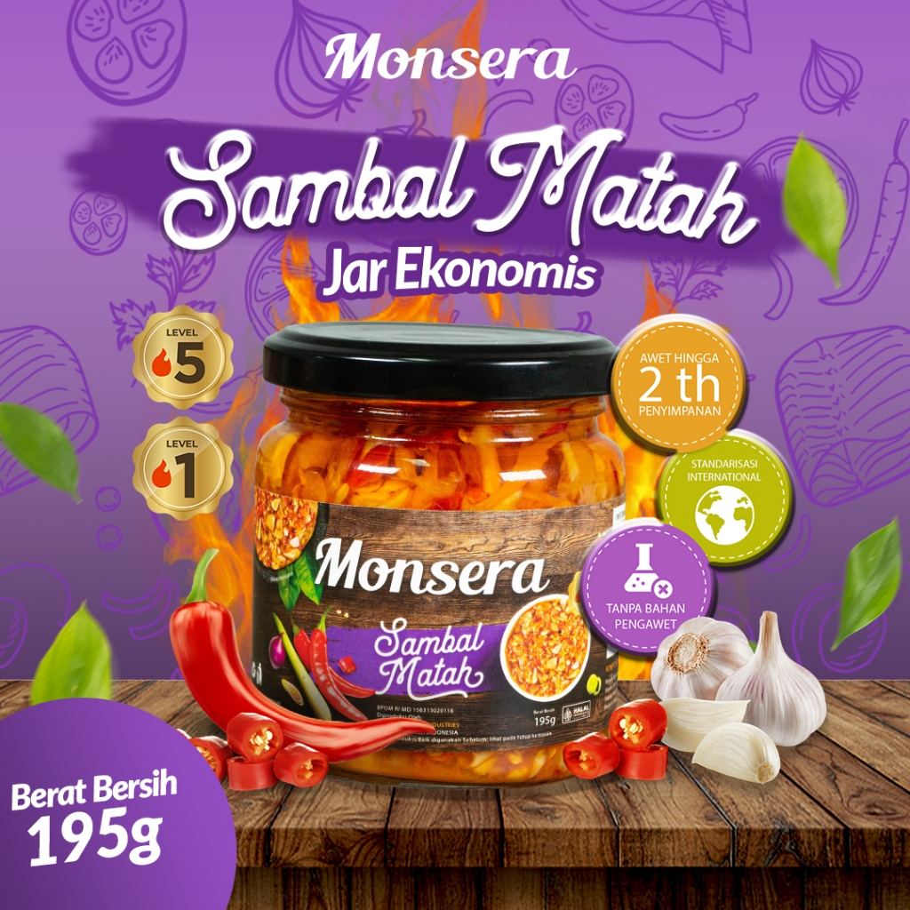 

Sambal Sambel Matah Monsera Khas Bali