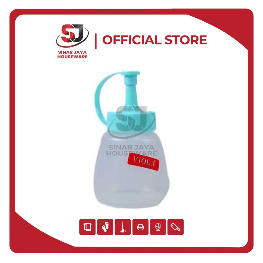 Botol Kecap Maya 200ml Viola/Botol Kecap Mini/Botol Kecap Plastik