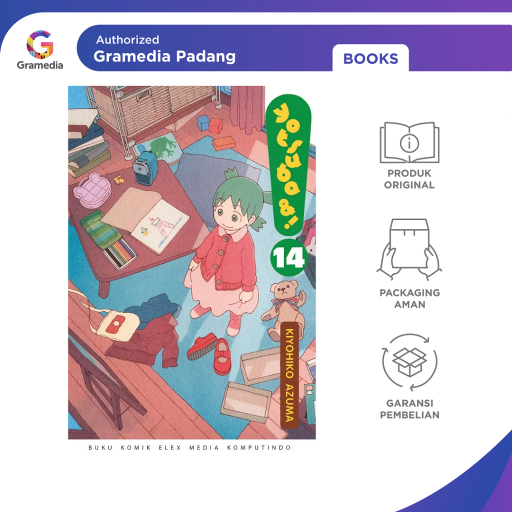 Gramedia Padang - Yotsuba& 14 (2023)