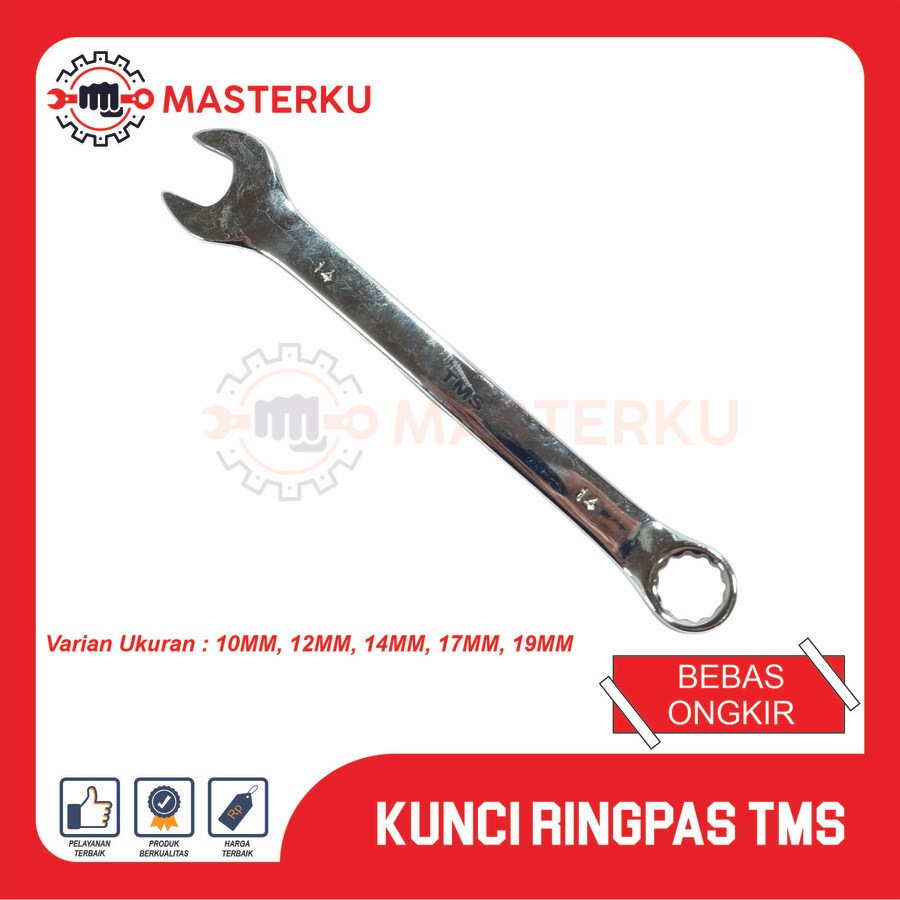 Kunci Ringpas TMS / Kunci Pas Cincin / Kunci Ring Pas  / Kunci Ringpas TMS