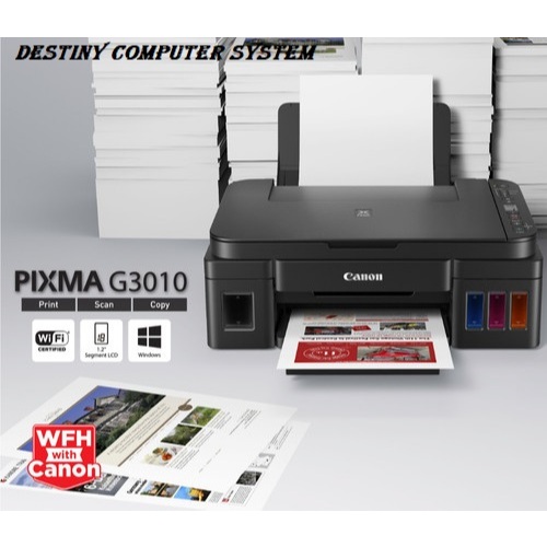 Printer Canon G3010 Infus Print Scan Copy Wifi