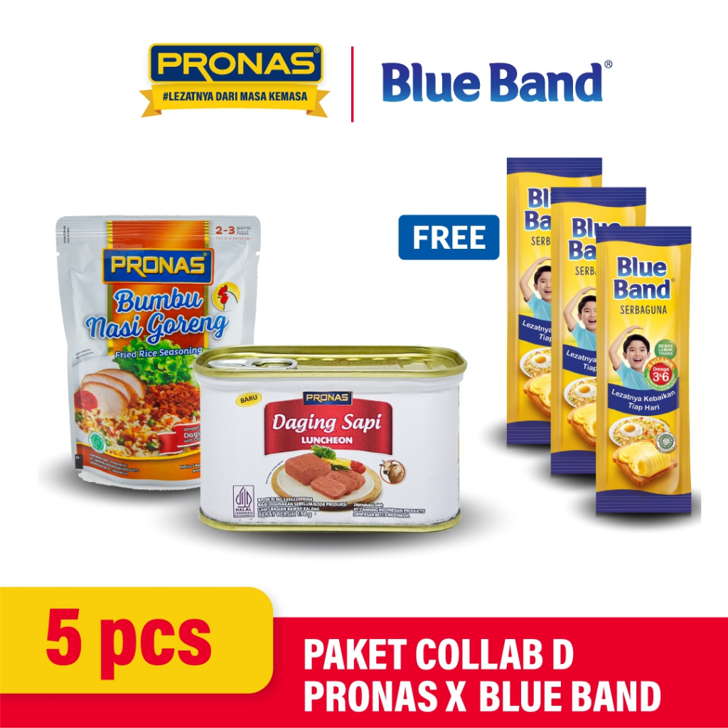 

Paket Collab D Pronas x Blue Band