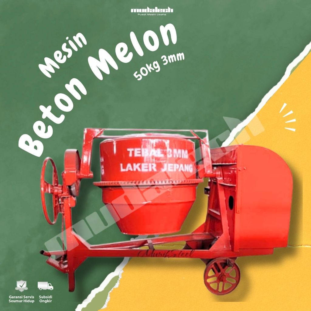 Mesin Molen Aduk Semen Mesin Molen Alat Pengaduk Cor Semen 50 Kg Mixer Pengaduk Semen