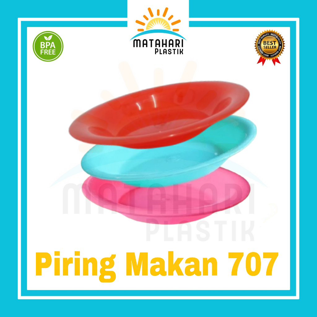 Piring Makan Plastik/ Piring Plastik Tebal/Piring Cantik/Piring Makan Dragon Small