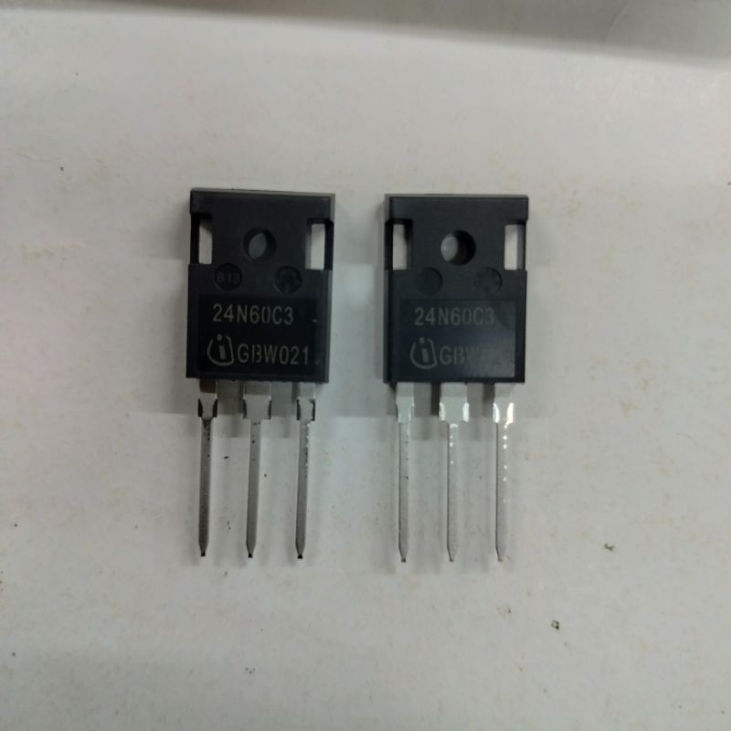 MOSFET 24N60C3 (Metal Oxide Semiconductor Field Effect Transistor).
