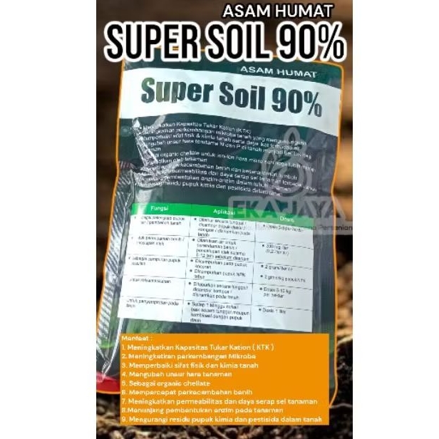 Berkahbaroka28 Asam Humat Super Soil 90% 1Kg