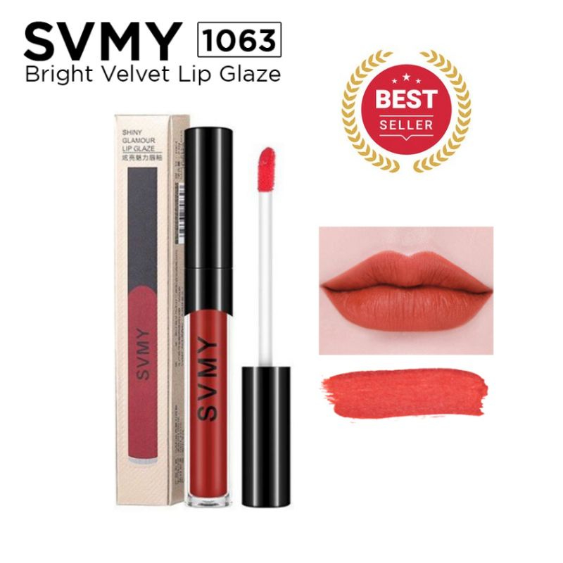 SVMY / Verfons Lipstik Matte Lip Glaze Lipstik Halus Ringan 1063