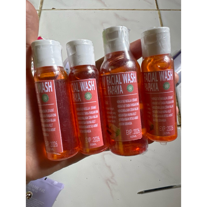 FACIAL WASH PAPAYA