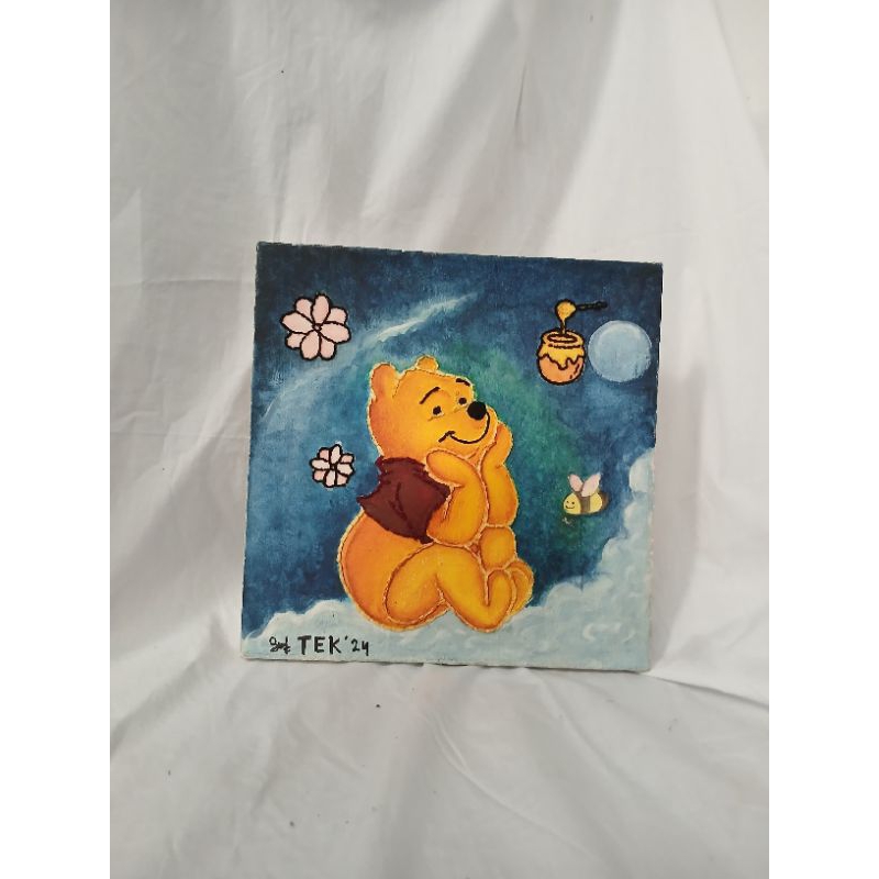 sulam art canvas hiasan dinding dekorasi dinding