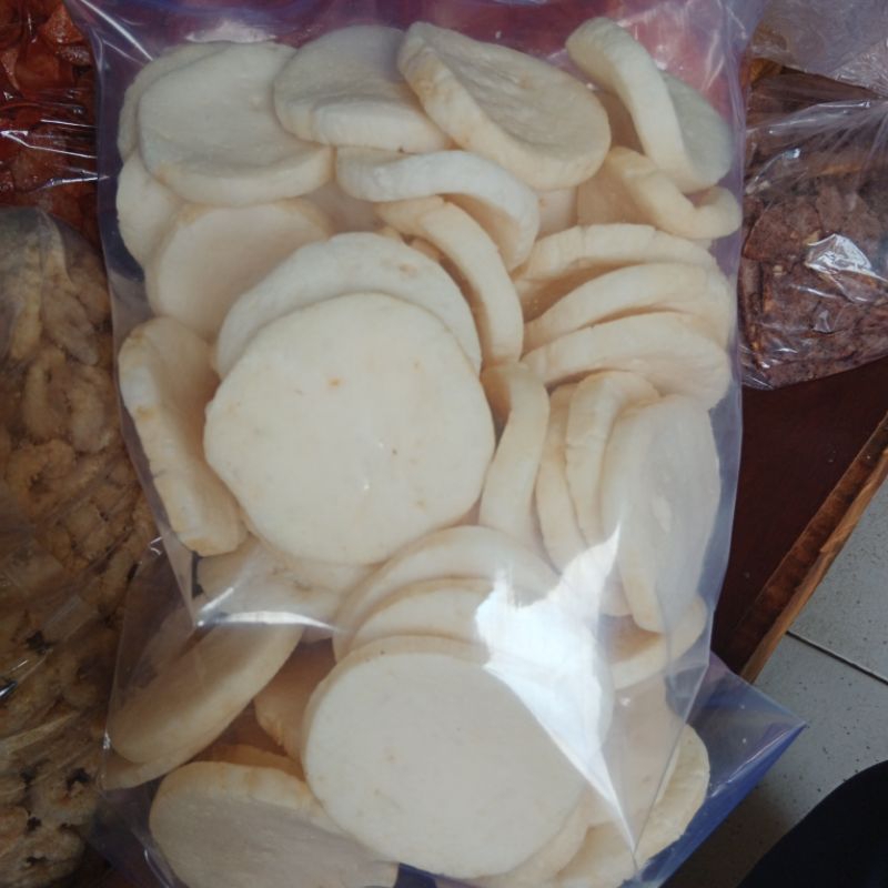 

Krupuk Kemplang Palembang Kancing 250 gram