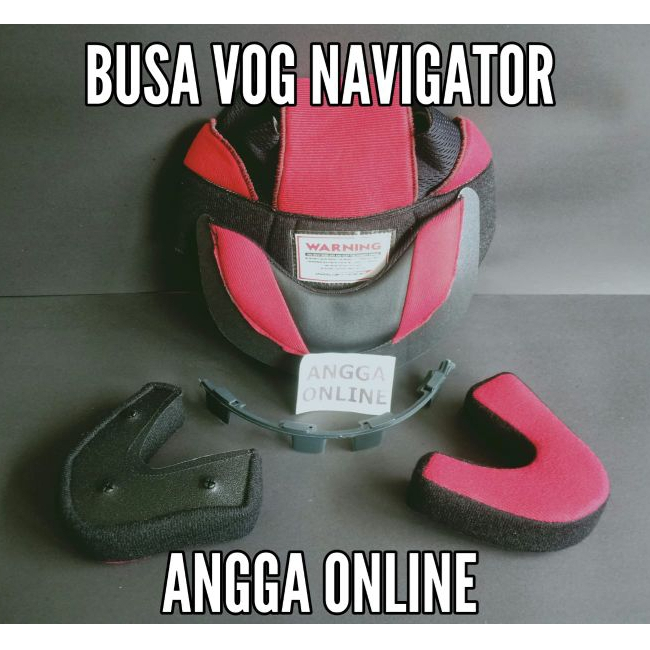 Busa Helm Vog Navigator, SET BUSA HELM VOG NAVIGATOR