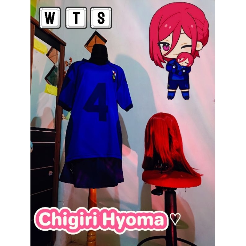 WTS CHIGIRI HYOMA COSPLAY ( BLUE LOCK)