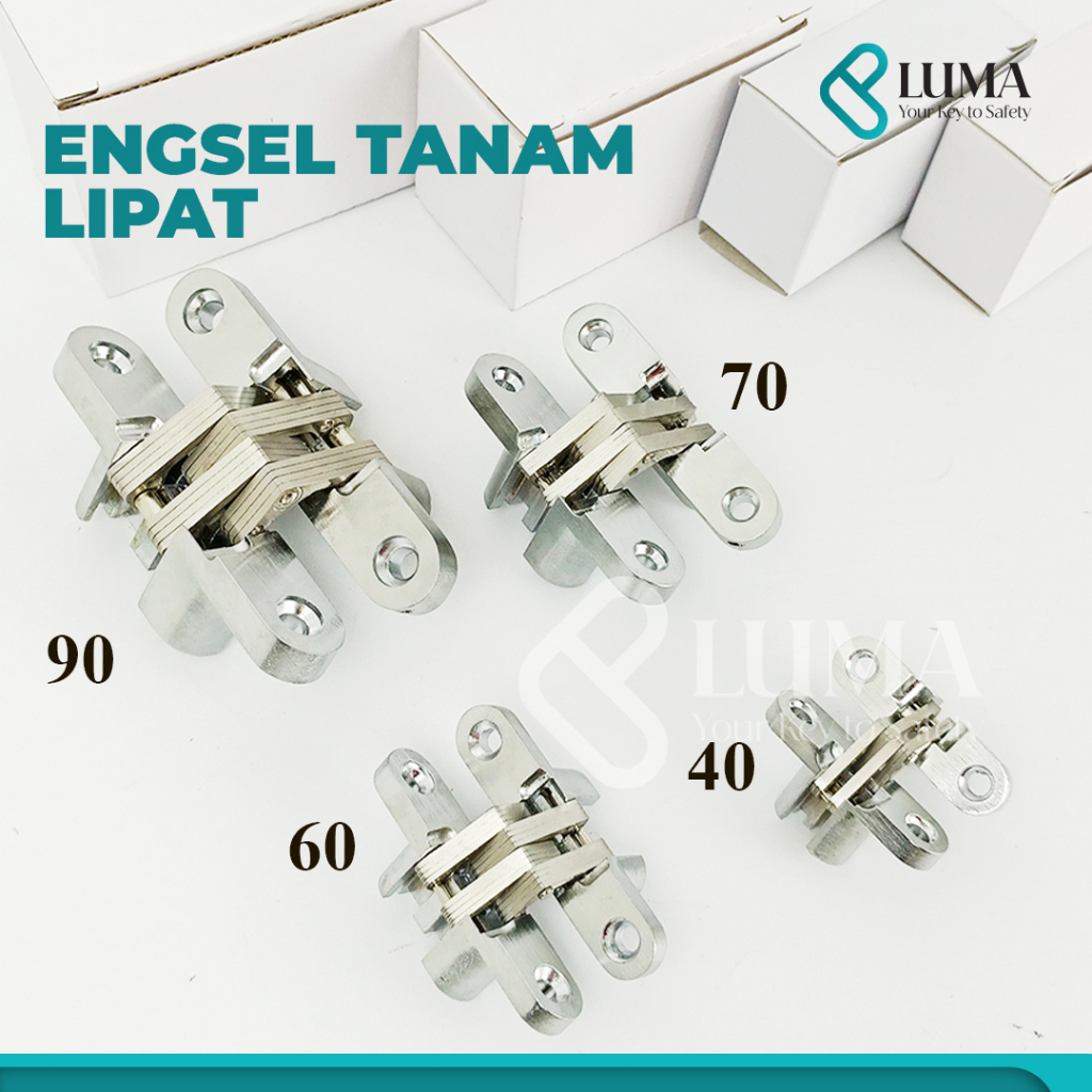 Engsel Tanam / Engsel Pintu Tersembunyi / Engsel Lemari / Engsel Pintu