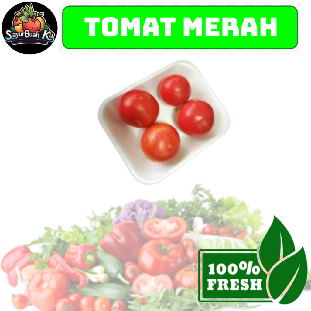 

Tomat Sayur Segar 250 - 1000 gram, SayurBuah Ku - Lampung