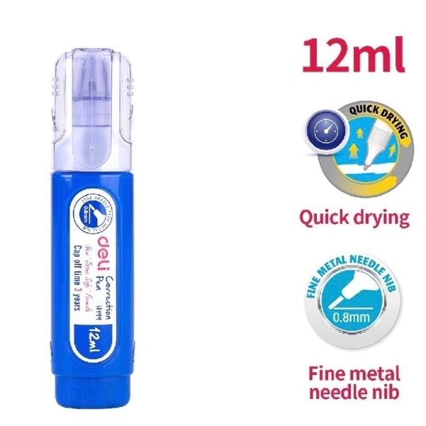 

Tip-ex cair H199 / Metal Tip Correction Pen (1 pcs)/Penghapus Pena TIPEX CH19930