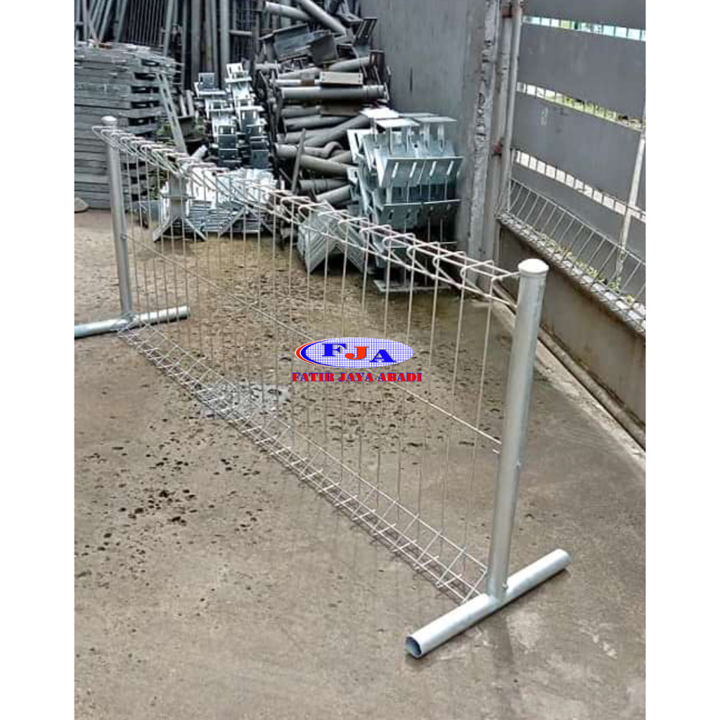 Pagar Brc Tinggi 60 cm Electro Platting Galvanis