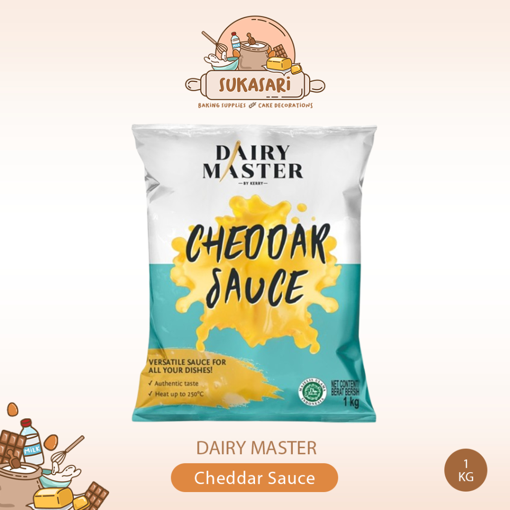 

DAIRY MASTER Cheddar Saus Keju Cheese Sauce 1 kg