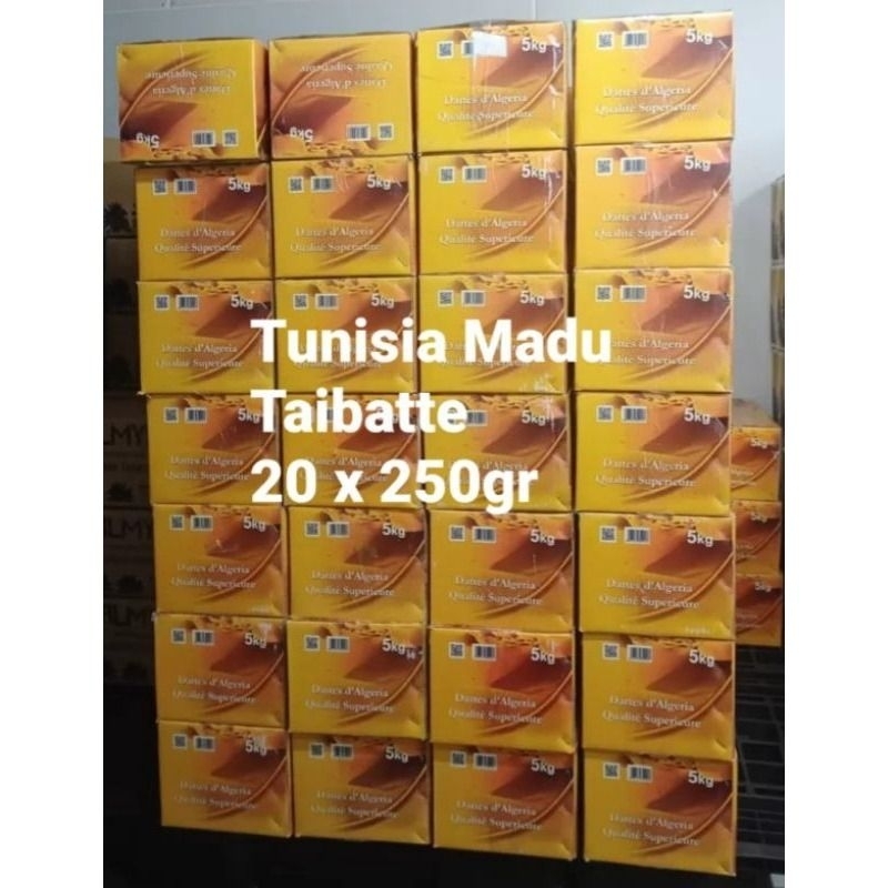 

Tunisia Madu 250gr Taibatte Manis Kenyal Expired Januari 2027
