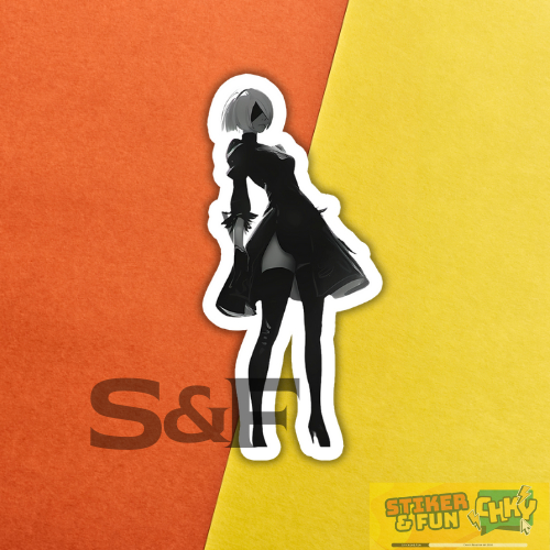 

Stiker Sticker Vinyl Laminasi 2B NIER AUTOMATA Vol 18