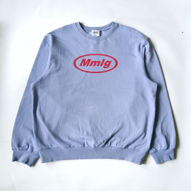 Sweater Crewneck MMLG Heavyweight Baby Blue