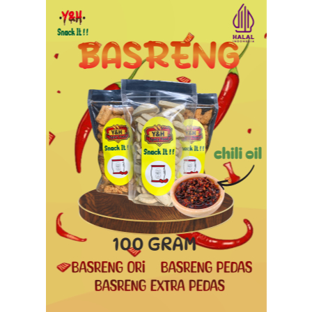 

Basreng 100 gram Pedas Daun Jeruk Ori Daun Jeruk Baso Goreng Stik Cemilan Enak Y&H Snack It