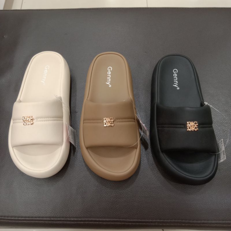 GENNY SANDAL FLAT EMPUK ORIGINAL