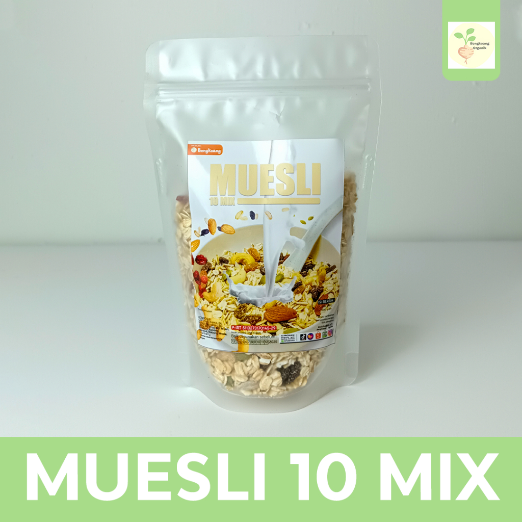 

SUPER MUESLI 125gr - Rolled Oat, Almond, Cashew, Pumpkin Seed, Cranberry, Sunflower Seed