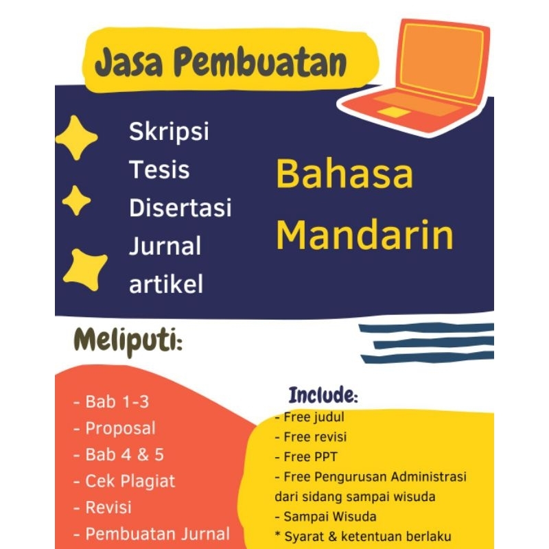 Asistensi pembuatan Skripsi Bab 4 Bahasa Mandarin 中文论文 (asistensi sampai wisuda)