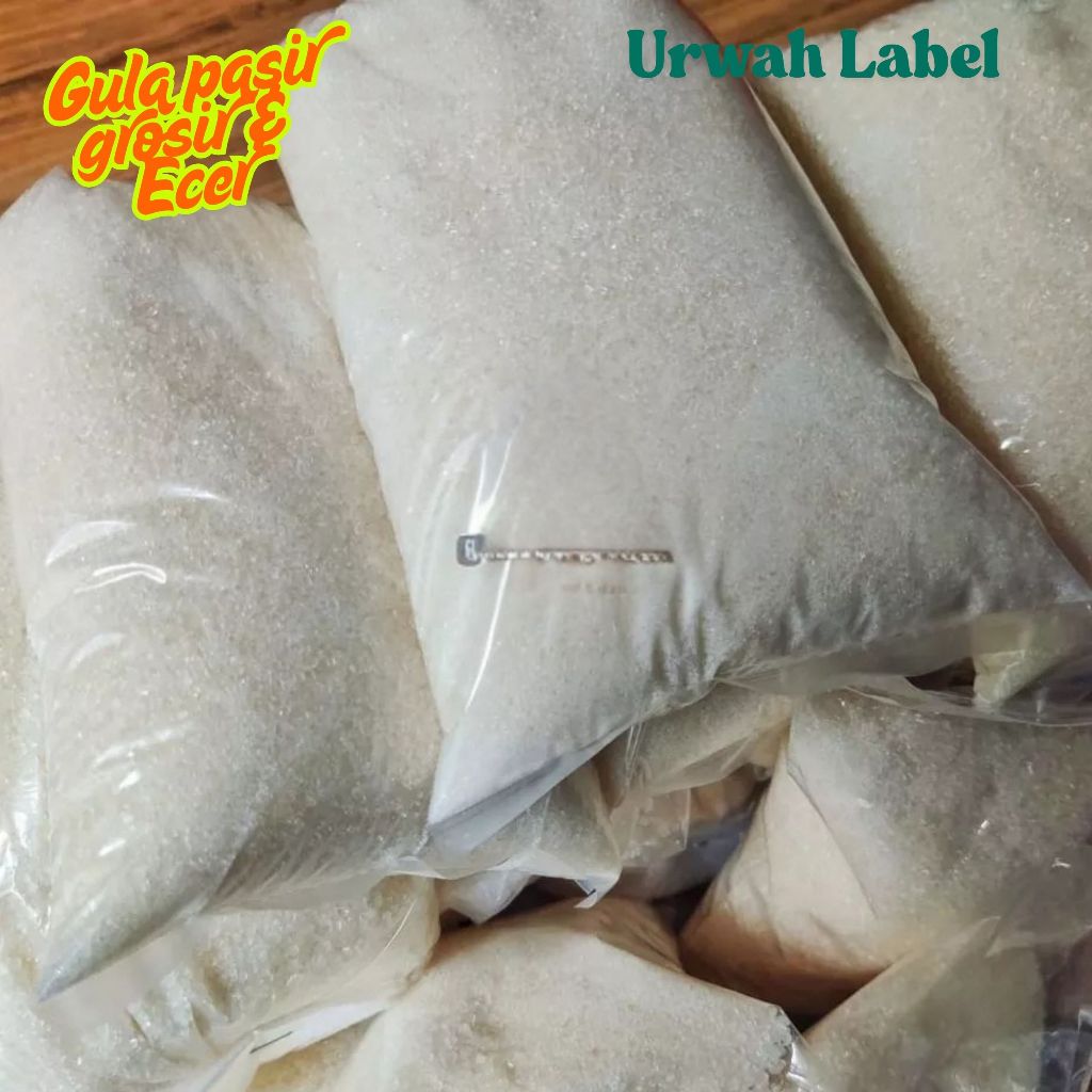 

Gula Pasir Lokal 1kg Original Manis Halus