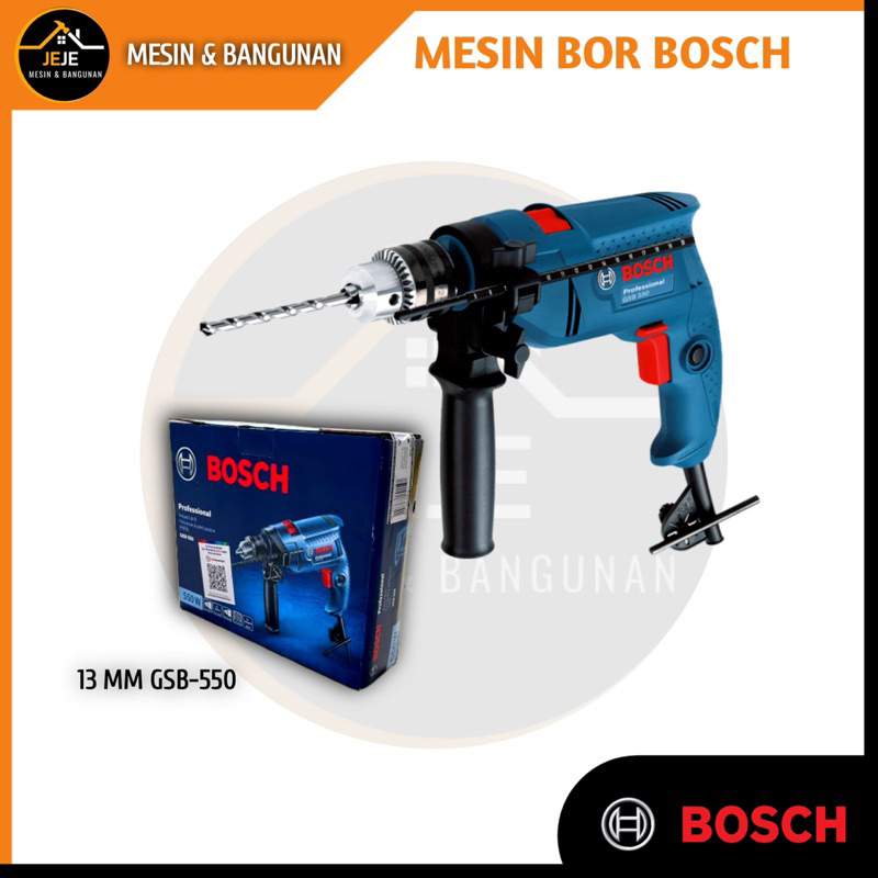 Mesin Bor BOSCH 13mm GSB -550