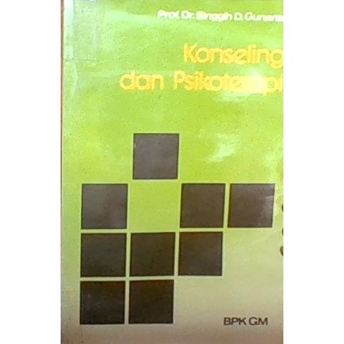 konseling dan psikoterapi      Prof. Dr. Singgih D. Gunarsa   LD-30