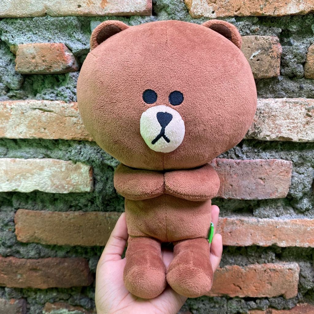 Boneka Brown Line Friends Tangan Magnet