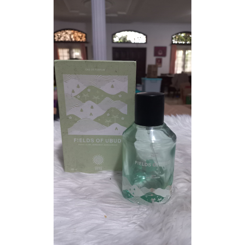 Botol Parfum Bekas Kosong Project 1945 Fields Of Ubud
